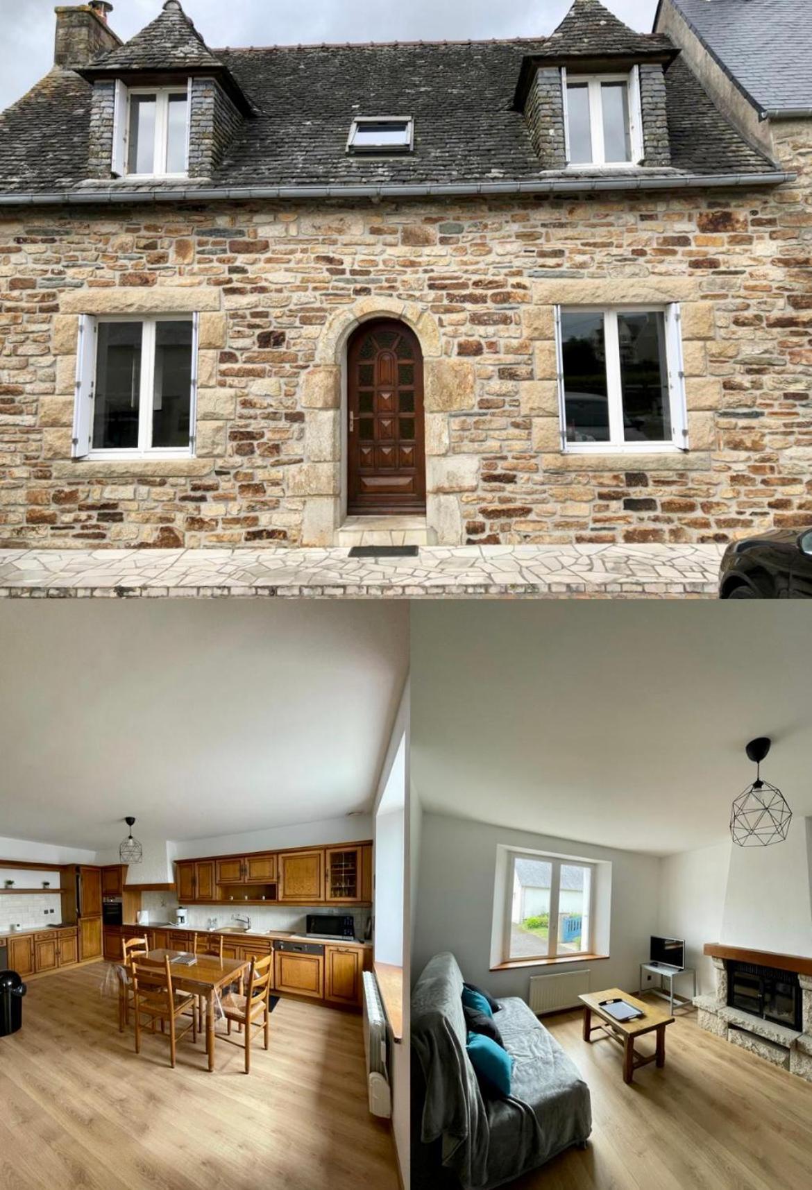 Charmante Maison En Pierre Morlaix Ngoại thất bức ảnh